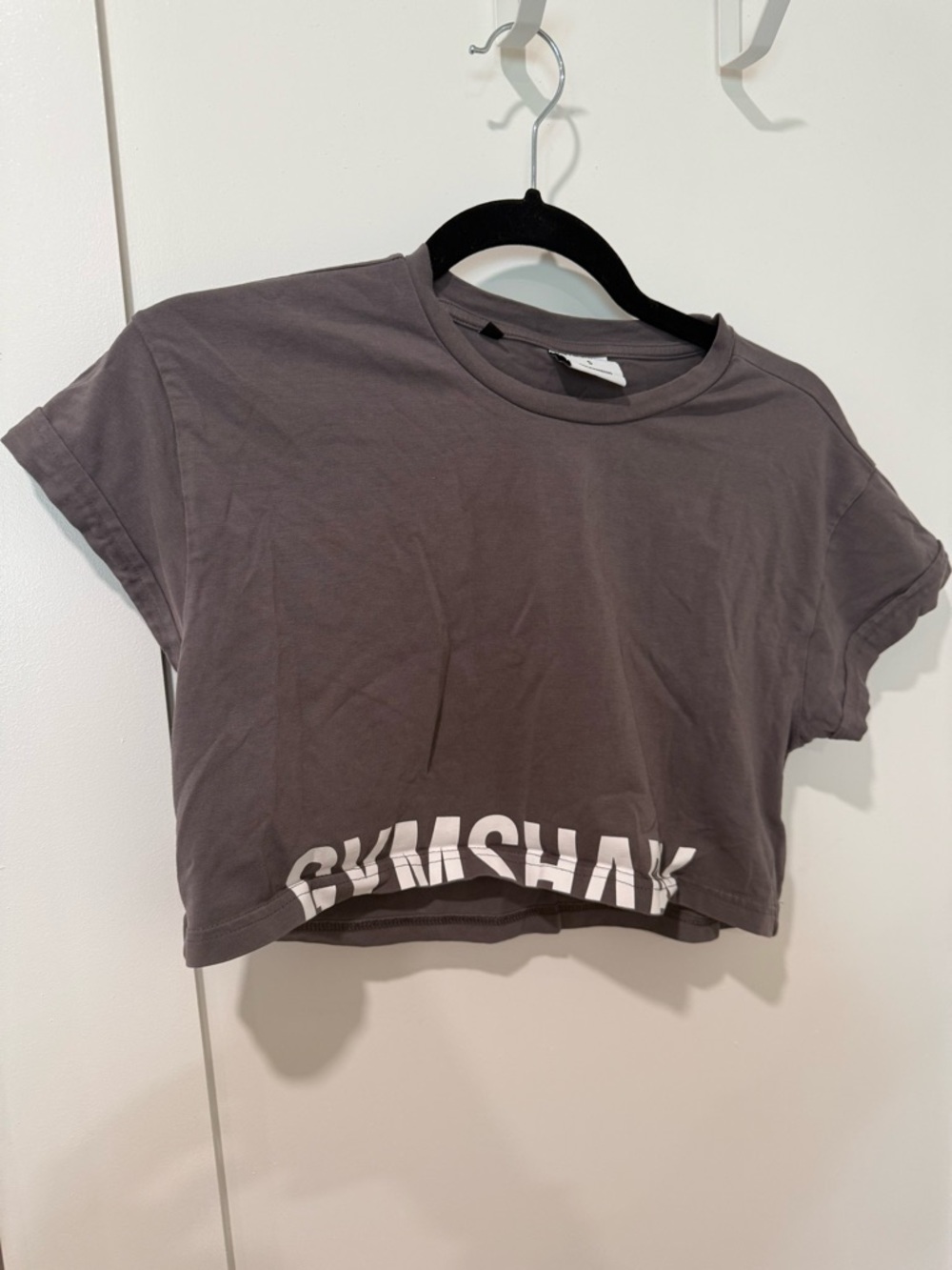 Gymshark Short Sleeve Tee in Taupe